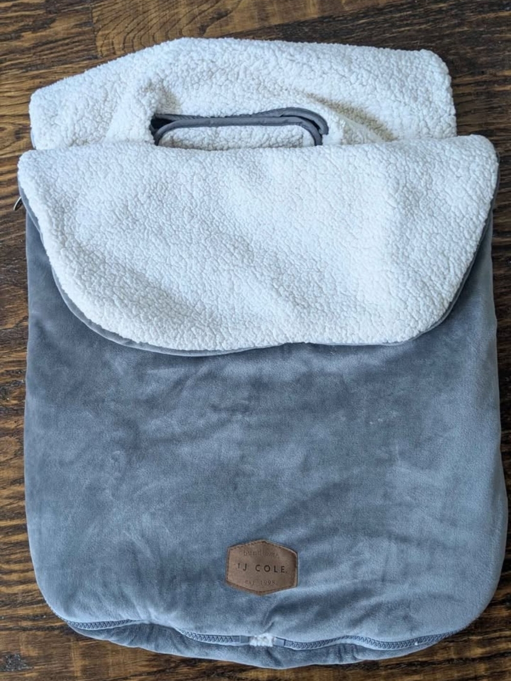 JJ Cole Original Bundleme car seat cover and bunting bag